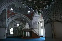 Interior of the Great Mosque of Plovdiv