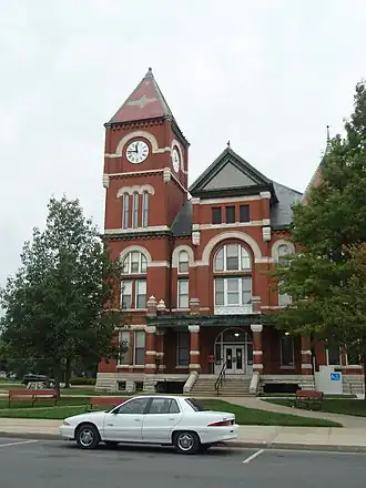 Miami County Courthouse in Paola (2009)
