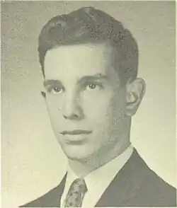 Bloomberg in Medford High School's 1960 yearbook