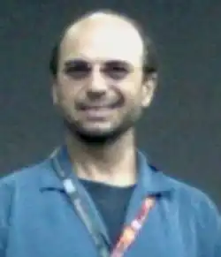 Self-portrait of Michel Rivard at Parc Lafontaine in Montreal