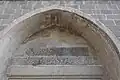Milas Ulu Cami script above entrance - built by Ahmed Ghazi Bey
