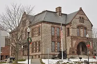 Memorial Hall, Milford, Massachusetts (1884)