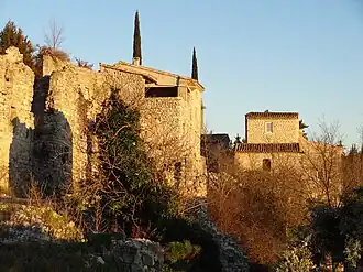 A view from the Maison de Mirabel