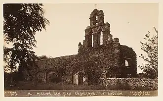 Full view of the church in 1892.