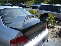Mitsubishi Lancer Evolution spoiler