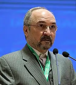 Mohammad Khazaee, former Representative of the Islamic Republic of Iran to the United Nations[176]