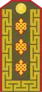 Mongolian Army-Colonel general-service 1990-1998