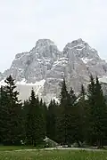 Monte Pelmo and Pelmetto
