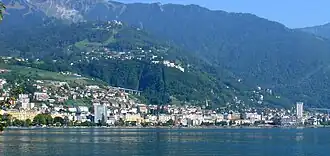 A view of Montreux