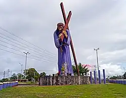 Nazareno monument in Caripito