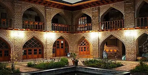 Agha Abbas Mosque in old Amol