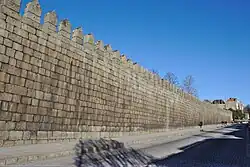 Surviving part of the Medieval Walls of Guimarães