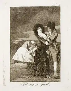 Capricho No. 5: Tal para cual (Two of a kind)