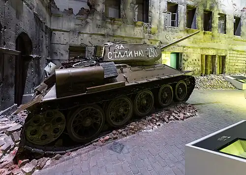 Soviet T-34 Tank inside