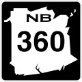 Route 360 marker