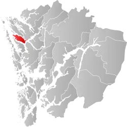 Meland within Hordaland