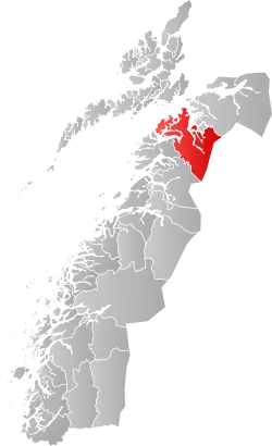 Hamarøy within Nordland