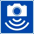 Speed limit enforced by automatic camera[N 1]