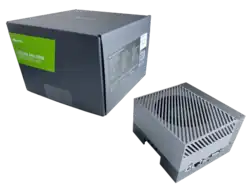 An Nvidia Jetson AGX Orin developer kit.