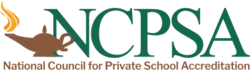 National Council for Private School Accreditation's logo