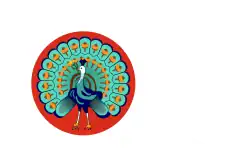 Flag of Third Burmese Empire (Konbaung Dynasty) (1826–1885)