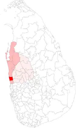 Location of Nattandiya