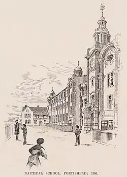 Nautical School, Portishead 1906