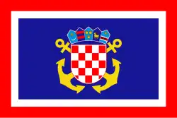 Naval jack of Croatia