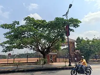 Near the entrance of Nehru Maidan