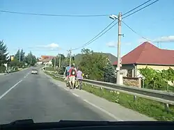 Village view from the main road