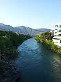 Mereyva seen from the Musala Bridge in Mostar