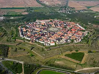 Neuf-Brisach, Alsace, one of the Fortifications of Vauban