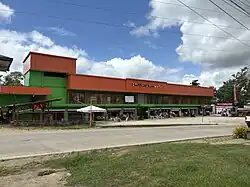 A new public market recently replaced the old one.
