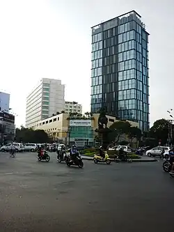 New World Saigon Hotel with AB Tower (taller one)