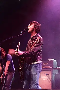Nic Cester on a concert with Jet.