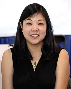Nicole Chung at the 2018 Texas Book Festival in Austin, Texas