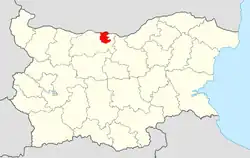 Nikopol Municipality within Bulgaria and Pleven Province.