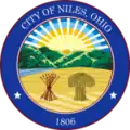 Official seal of Niles, Ohio