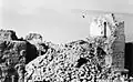 Demolished building following conquest by Harel Brigade 1948