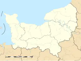 Gisors is located in Normandy