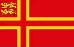 Alternative flag of Normandy