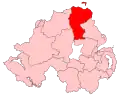 A large constituency in the north of the county.