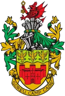 Coat of arms of the North Wales Police.