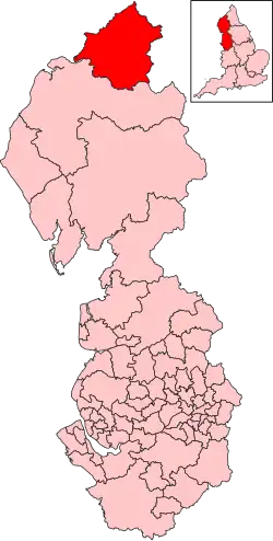 Map of constituency