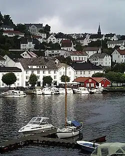 View of Tvedestrand