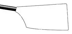 Image showing the rowing club's blade colours