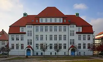 Building of the Lower Sorbian Gymnasium in Cottbus