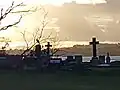 View of O'Neill's Point Cemetery towards Shoal Bay