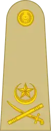 Lieutenant general لیفٹیننٹ جنرل[40] (Pakistan Army)