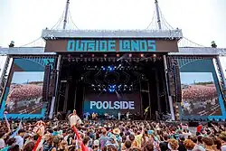 Poolside playing Land's End stage at Outside Lands (2023)
